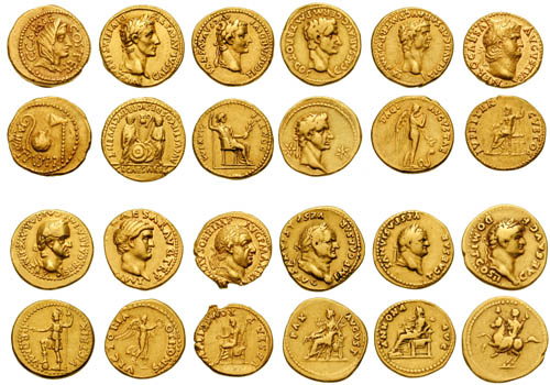 The-12-Caesars-In-Gold!
